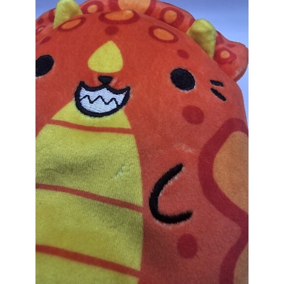 Cats vs Pickles Chonk Plush NWT - TRI- CAT-ATOPS #399 Dinosaur triceratops - Picture 4 of 4